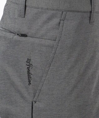 23区GOLF 【MEN】【23Fondation/WEB&一部店舗限定】カルゼジャージー テーパードパンツ グレー系