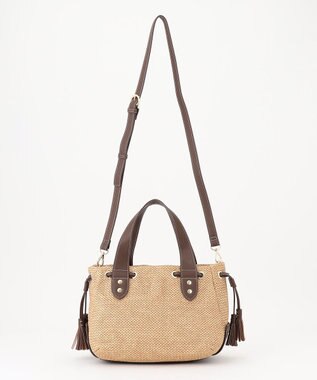 LA BAGAGERIE サイドタッセルサマートート　Sサイズ ベージュ