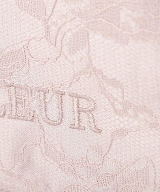 Maison de FLEUR レースフリルハンドルスクエアトートSバッグ Light Pink