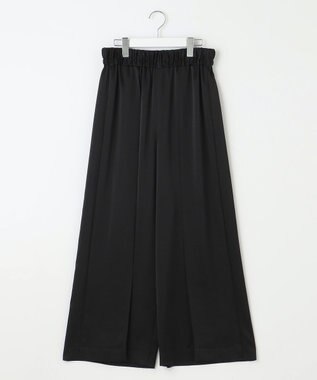 23区 【SACRA】トリアセサテン パンツ ブラック系