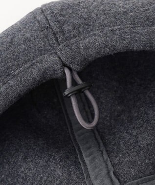 J.PRESS YORK STREET 【WOMEN】メルトン コードベレー帽 グレー系