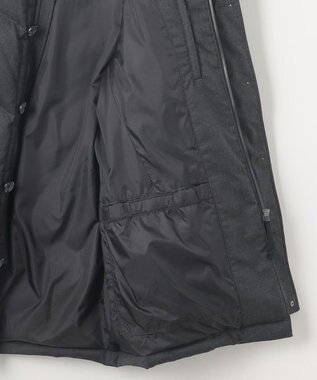 JOSEPH ABBOUD MOUNTAIN 【ECOファー/9ポケット/ホワイトグース/ユニセックス】ウールライクアウトドア ダウンコート グレー系