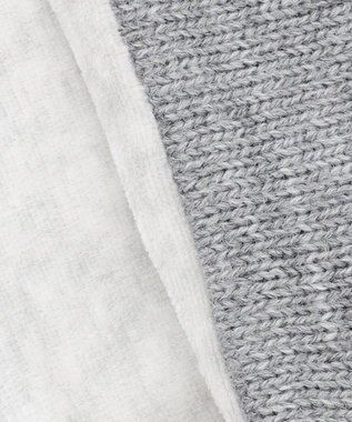 23区GOLF 【UNISEX】ニットネックウォーマー ライトグレー系