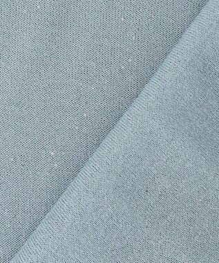 自由区 L ファインゲージスパングルプルオーバー ニット サックス