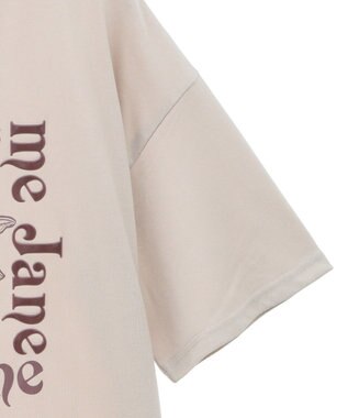 Green Parks ｍｅ　Ｊａｎｅ／プリントＢＩＧＴシャツ Beige