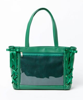 WEGO 【痛バ＆推し活】レースアップ痛バッグS グリーン