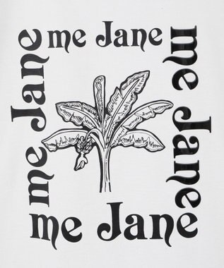 Green Parks ｍｅ　Ｊａｎｅ／プリントＢＩＧＴシャツ Off White