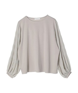 Green Parks マジョリカプリーツプルオーバー Light Gray