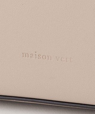 LA BAGAGERIE 【maison vert】 【多収納】リボンアオリ2WAYトート ベージュ