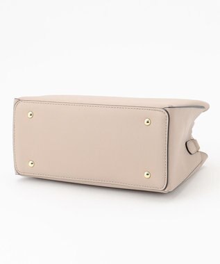 LA BAGAGERIE 【maison vert】 【多収納】リボンアオリ2WAYトート ベージュ