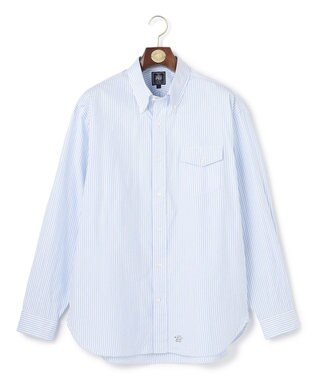 J.PRESS MEN 【J.PRESS ORIGINALS】【UNISEX】Pin Oxford Shirt / B.D. / Baggy-Fit サックスブルー系1