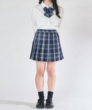 WEGO 【SCHOOL ITEM】スクールシャツL／S ホワイト