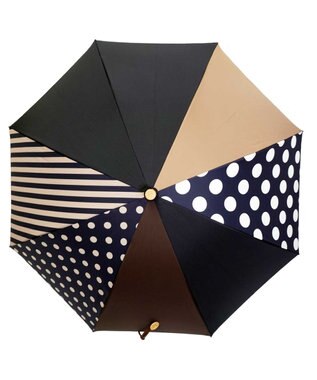 +RING 【UVカット95%以上】【UPF50＋】プラスリング レディース向け 晴雨兼用（長ショート） BRN T1332 ブラウン