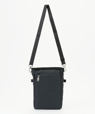 Y'SACCS テープデザイン　トラベルポシェット ダークグレー