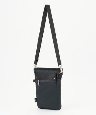 Y'SACCS テープデザイン　トラベルポシェット ダークグレー