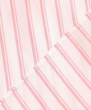 自由区 【洗える】SOMELOSテンセルスキッパー ブラウス オフ×ピンク