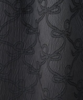 Green Parks ・ＳＵＧＡＲＳＰＯＯＮリボンジャカードキャミワンピ Charcoal Gray