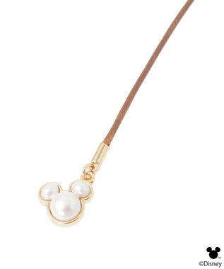 earth music&ecology 【予約】Disney/ミッキーモチーフチョーカー ブラウン
