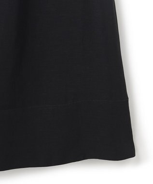 BEIGE， BERNARD / リネン混 ゴールドジップ ハイウエススカート Black