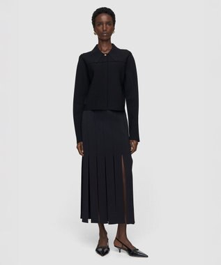 JOSEPH コンパクトミラノ　ニットジャケット Black