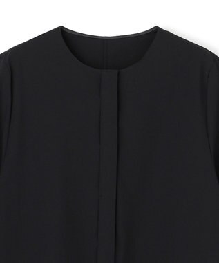 UNFILO 【セットアップ着用可】FINE MOVE ブラウス ブラック