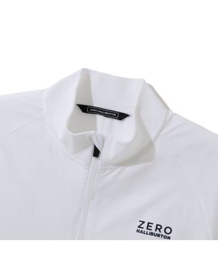 ZERO HALLIBURTON クールドッツ カモフラージュ ブルゾン ZHG-A4S10A 82822 ゴルフウェア ホワイト
