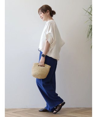 AMERICAN HOLIC ドルマン変形カットプルオーバー Off White