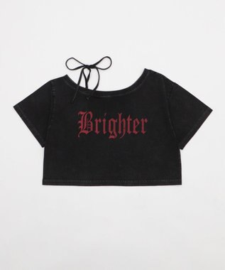 WEGO 2WAYオフショルショートT 柄7