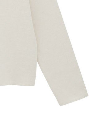 AMERICAN HOLIC ワンポイントロゴクルーカーディガン Ivory