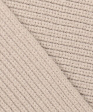 ANY ポンチョジップカーディガン オイスター