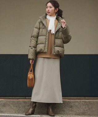 23区 【WEB&一部店舗限定】スエード ボストン バッグ キャメル系