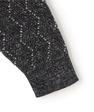 JOSEPH HOMME 【WEB・一部店舗限定  】 ビッグアロージャガード　クルーネックニット グレー系