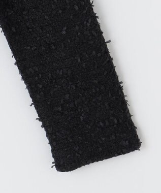 TOCCA 【洗える！】UNSNARL TWEED ニットカーディガン ブラック系