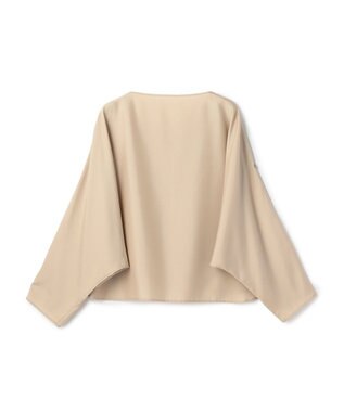 BEIGE， PERIDOT / 2WAYスリーブ ドレープブラウス Nude