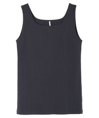 AMERICAN HOLIC 針抜きメッシュタンクトップ Charcoal Gray