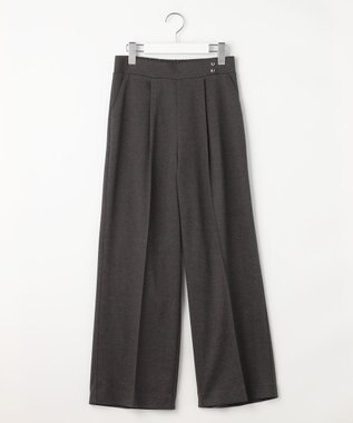 ANY SIS S センタープレスメランジ パンツ チャコール