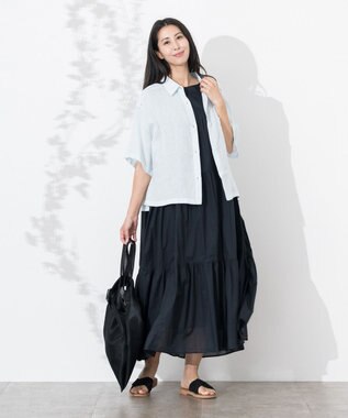 ONWARD Reuse Park 【23区】ワンピース春夏 ネイビー