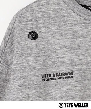 PW CIRCULUS 【UNISEX】【コラボアイテム】Yeyeコラボ スウェット ゴルフ グレー系