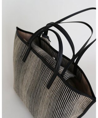 MORROW by thank 【A4サイズ収納可/軽量】VIVIAN LARGE ミックスストライプ