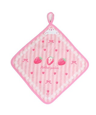 Mother garden マザーガーデン 野いちご タオル5点セット ループタオル2枚 ミニタオル3枚 -