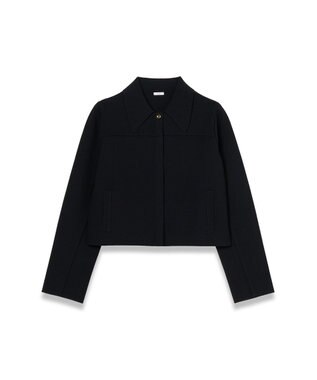 JOSEPH コンパクトミラノ　ニットジャケット Black