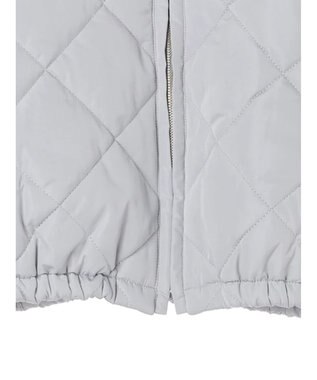 earth music&ecology ファーカラーブルゾン Beige