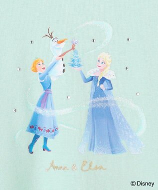 ANY KIDS 【ディズニー/FROZEN】裏シャギー トレーナー ミント