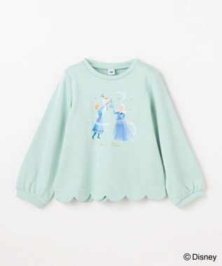 ANY KIDS 【ディズニー/FROZEN】裏シャギー トレーナー ミント