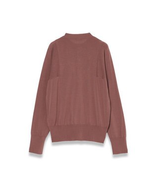 JOSEPH 【WEB&OUTLET限定・洗える】コットンシルクリブ　カーディガン Frozen Mocha