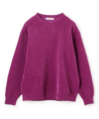 UNFILO MENS ライトモール ニット パープル