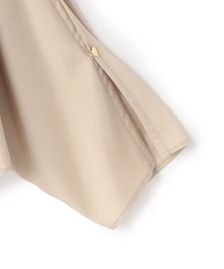 BEIGE， PERIDOT / 2WAYスリーブ ドレープブラウス Nude