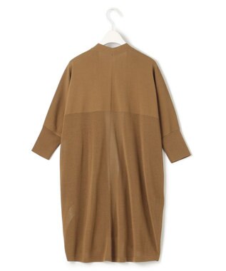 ICB 【洗える】ドライコットンアセテート ドルマンスリーブカーディガン キャメル系
