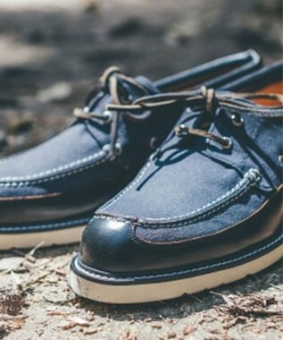 REGAL FOOT COMMUNITY 【レッドウッドリバー メンズ】RX09 デッキタイプ カジュアルシューズ ブラック系