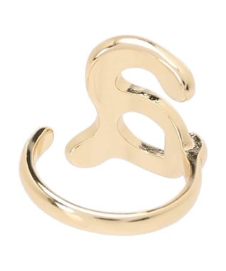 AMERICAN HOLIC イニシャルリングＧＬＤ A